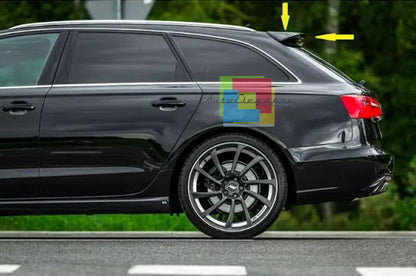 AUDI A6 C7 4G AVANT SPOILER POSTERIORE ALETTONE SUL TETTO ALETTONE LOOK S6 SLINE AUTOELEGANCERICAMBI