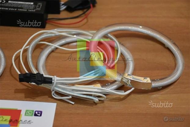 Bmw serie 3 e46 coupe cabrio kit angel eyes led AUTOELEGANCERICAMBI