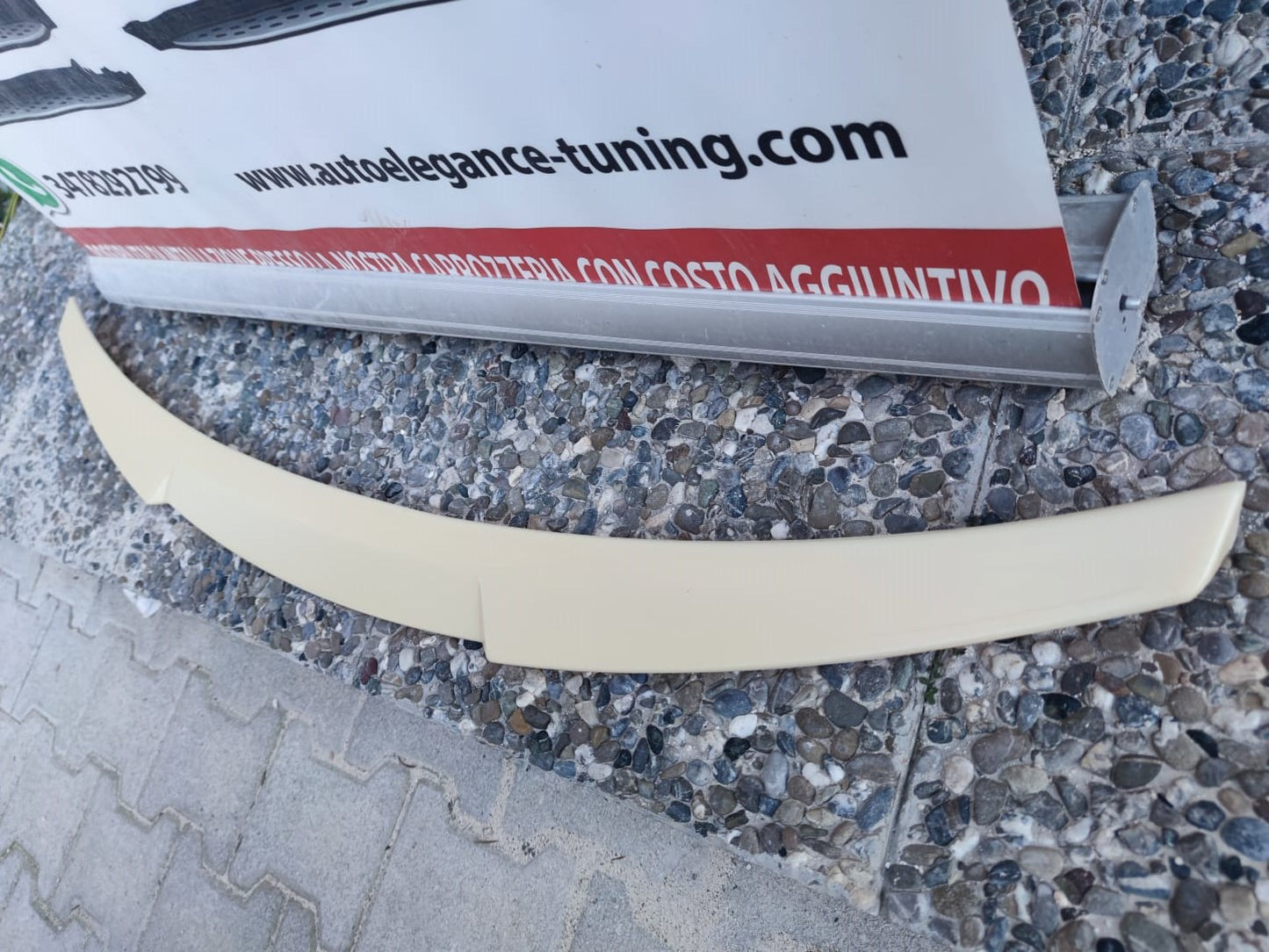 SPOILER LOOK RS4 POSTERIORE COFANO PER AUDI A4 B8 8K BERLINA 0103