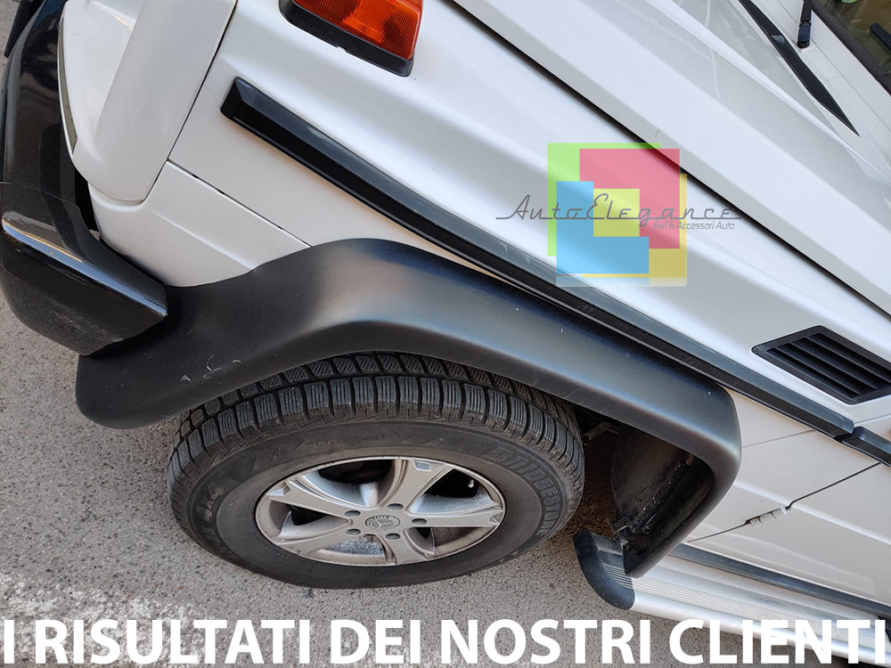 PARAFANGHI ALLARGATI MERCEDES CLASSE G W463 SPOILER PASSARUOTA LOOK AMG