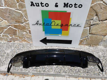 MERCEDES CLA W117 2013-2018 REAR DIFFUSER ABS AMG MUFFLERS A45