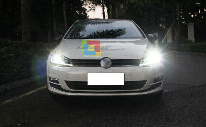 VW GOLF 7 VII 2012 al 2017 FARI ANTERIORI FANALI DIURNA LED FRECCIA DINAMICA R