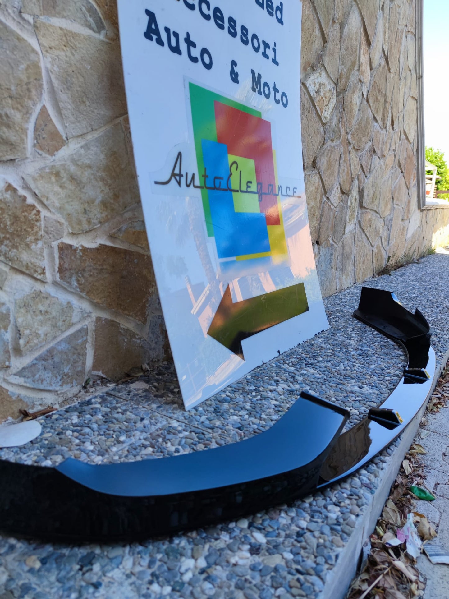 BMW SERIE 1 F20 F21 2015-2019 SPOILER ANTERIORE M SPORT SOTTO PARAURTI ABS AUTOELEGANCERICAMBI