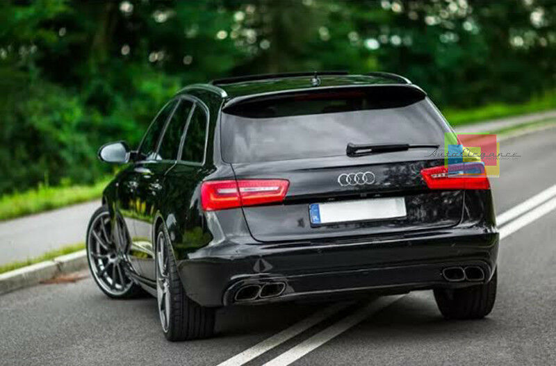 AUDI A6 C7 4G DAL 2011+ AVANT SPOILER POSTERIORE ALETTONE SUL TETTO S6 SLINE -1- AUTOELEGANCERICAMBI