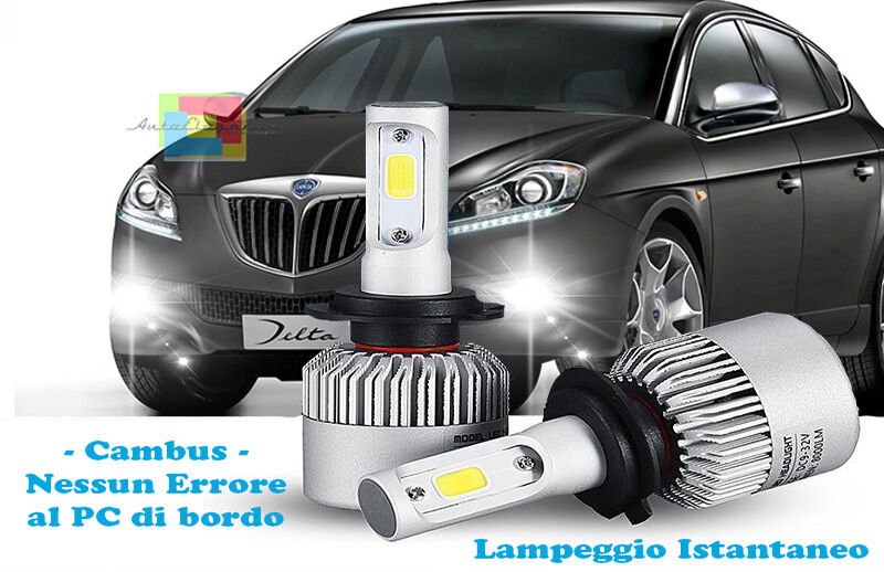 CREE LED FOG LIGHTS LANCIA DELTA 08-14 CAMBUS ICE WHITE