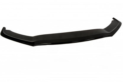 SPLITTER VW SCIROCCO RLINE BLADE UNDER FRONT BUMPER IN ABS GLOSSY BLACK 0155