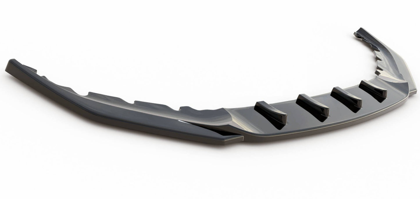 SPLITTER BMW 5 SERIES G30 G31 2020+ UNDER FRONT BUMPER ABS GLOSSY BLACK BLADE