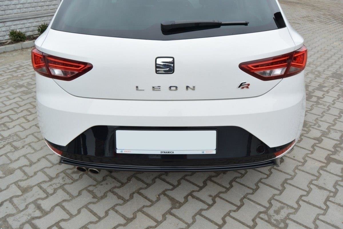SEAT LEON 5F MK3 RESTYLING 2017+ SOTTO PARAURTI POSTERE ABS DIFFUSORE CUPRA