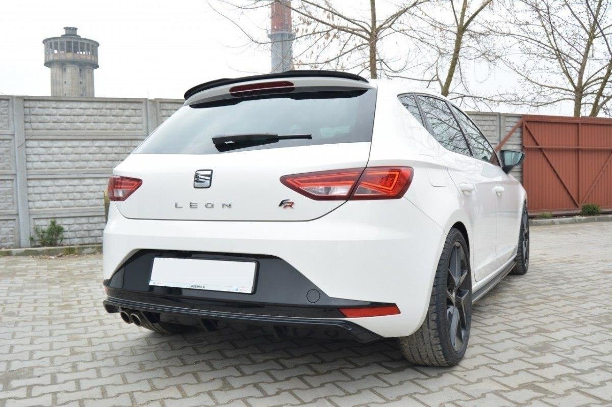 SEAT LEON 5F MK3 RESTYLING 2017+ SOTTO PARAURTI POSTERE ABS DIFFUSORE CUPRA