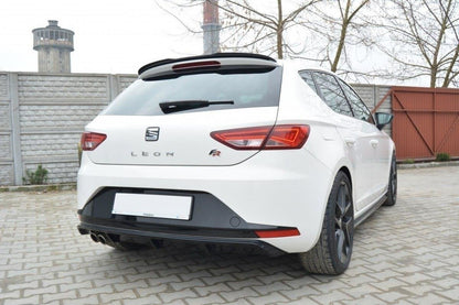 SEAT LEON 5F MK3 RESTYLING 2017+ SOTTO PARAURTI POSTERE ABS DIFFUSORE CUPRA
