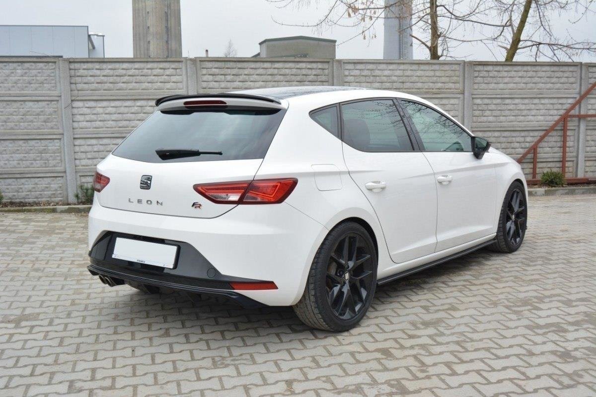 SEAT LEON 5F MK3 RESTYLING 2017+ SOTTO PARAURTI POSTERE ABS DIFFUSORE CUPRA