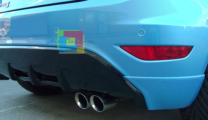 FORD FIESTA MK7 2008-2012 UNDER BUMPER REAR DIFFUSER ST DESIGN .-