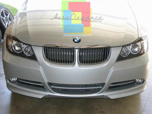 COPPIA BAFFI SOTTO PARAURTI ANTERIORE BMW SERIE 3 E90 E91 2005-2008 LOOK M-LINE AUTOELEGANCERICAMBI