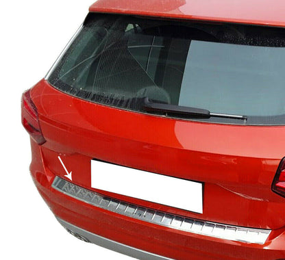 PIASTRA CROMATA PORTELLONE COFANO POSTERIORE AUDI Q2 ACCIAIO INOX