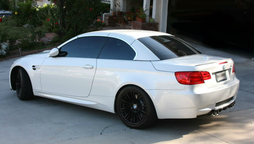 BMW SERIE 3 E92 E93 COUPE CABRIO 2006 - 2012 SPOILER POSTERIORE M3 DESIGN IN ABS AUTOELEGANCERICAMBI