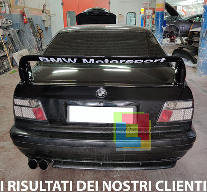 SPOILER TUNING M3 POSTERIORE COFANO BMW SERIE 3 E36 BERLINA COUPE