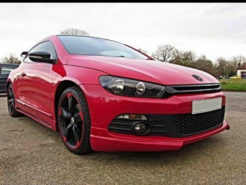 UNDER BUMPER FOR VW SCIROCCO FRONT SPOILER R-LINE LOOK -