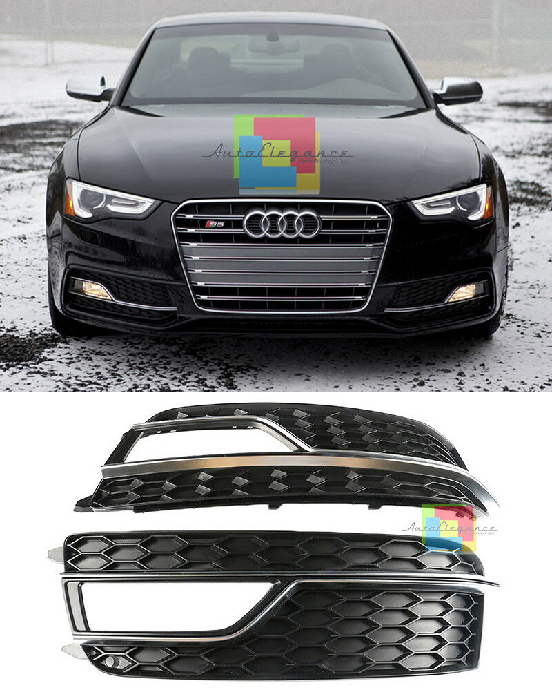 AUDI A5 2012-2015 LIFT GRIGLIE FENDINEBBIA PER PARAURTI SLINE LOOK S5 RS5 .-. AUTOELEGANCERICAMBI