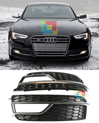 AUDI A5 2012-2015 LIFT GRIGLIE FENDINEBBIA PER PARAURTI SLINE LOOK S5 RS5 .-. AUTOELEGANCERICAMBI