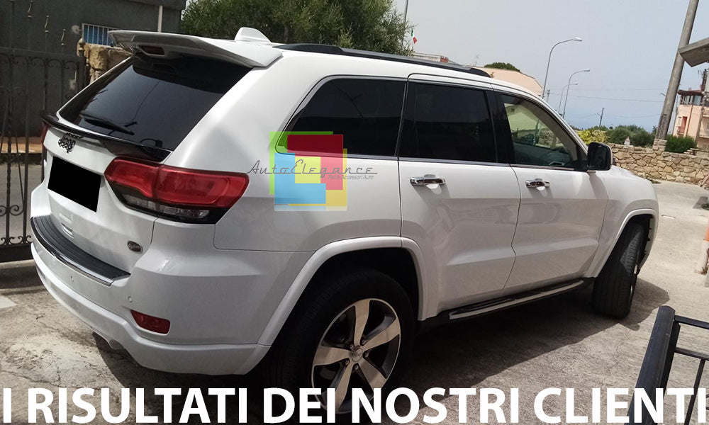 SPOILER POSTERIORE COFANO SRT PER JEEP GRAND CHEROKEE 2014 AL 2018 .-