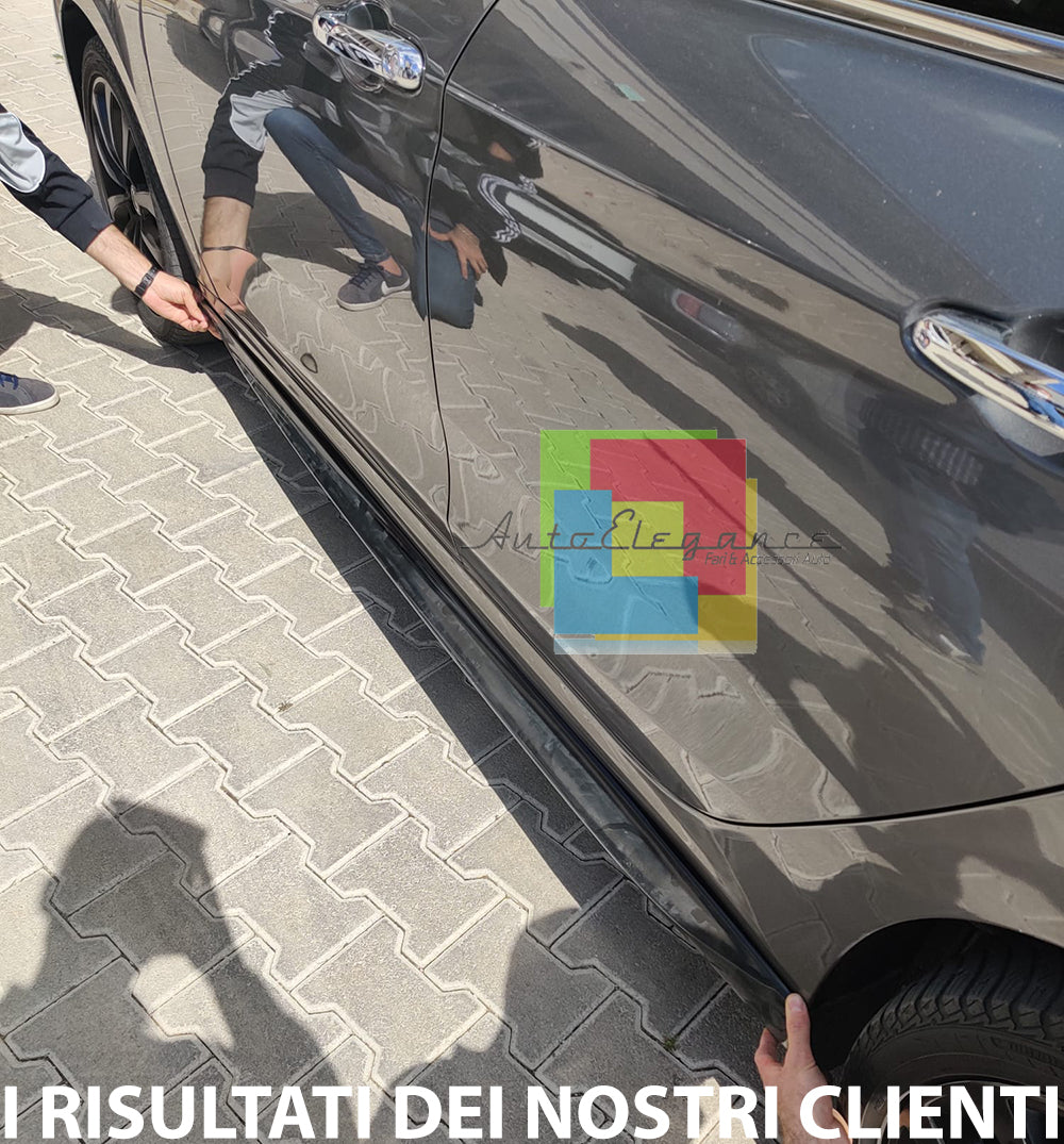 FIAT TIPO 2015-2020 MINIGONNE LATERALI SOTTO PORTA SPORTIVE ABS SPOILER ..-