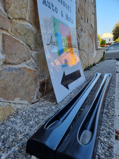 MINIGONNE LATERALI OPEL CORSA D 5 PORTE 2006-2014 LOOK SPORTIVO SOTTO PORTA ABS