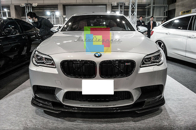 MASCHERINE DOPPIA STRISCIA - BMW SERIE 5 F10 F11 2010+ GRIGLIE ANTERIORI NERE M5