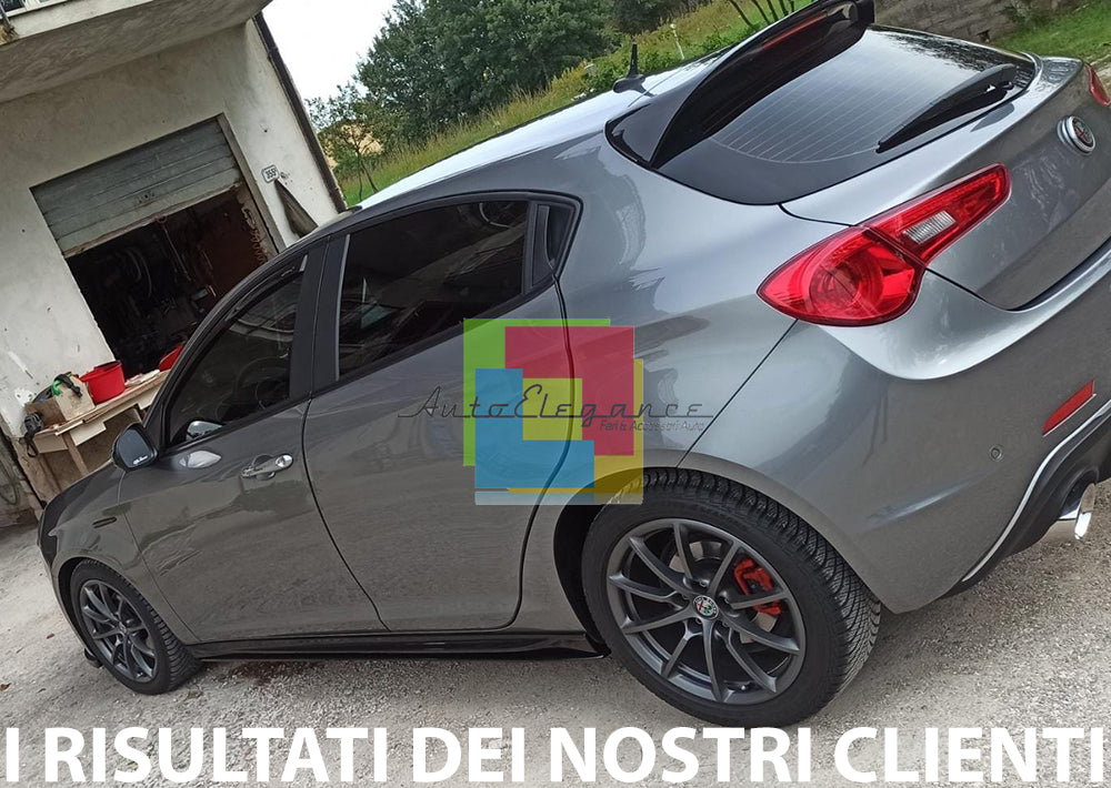 SIDE SKIRTS + FLAPS UNDER SKIRTS FOR ALFA ROMEO GIULIETTA ABS