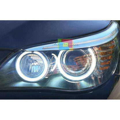 BMW SERIE 1 E87 2004-2007 KIT ANGEL EYES 40W 6000K LED BIANCO GHIACCIO NO ERROR AUTOELEGANCERICAMBI