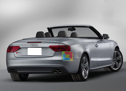 SOTTO PARAURTI PER AUDI A5 COUPE CABRIO 2007-2011 DIFFUSORE POSTERIORE DESIGN S5