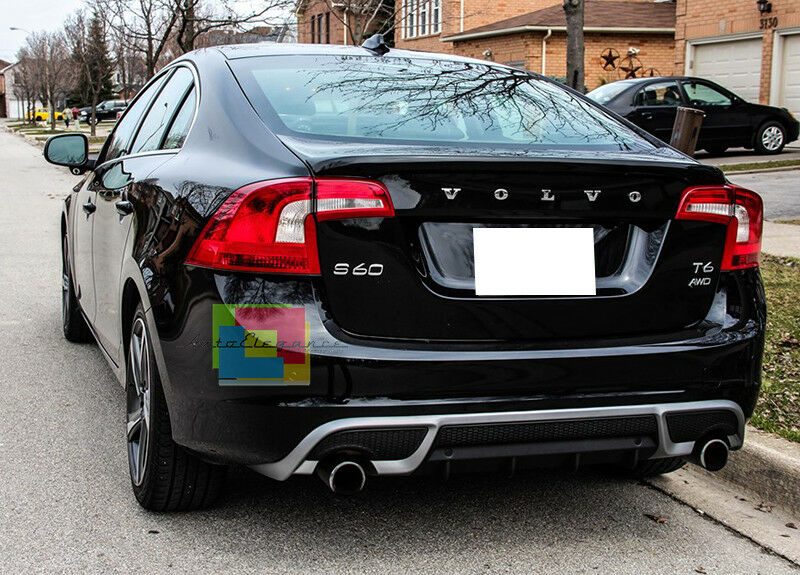 SPOILER R DESIGN DIFFUSORE SOTTO PARAURTI POSTERIORE VOLVO V60 S60 2010-2017