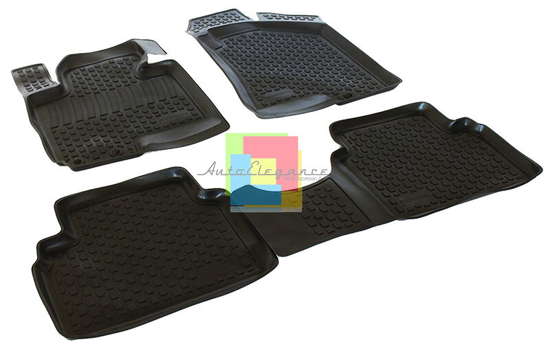 KIA SPORTAGE 2010-2015 SET TAPPETINI AUTO IN GOMMA - TAPPETI TOP QUALITA -1