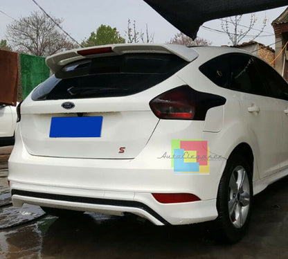 SPOILER POSTERIORE TETTO BIANCO FORD FOCUS III 5 PORTE 2011-2015 LOOK ST -