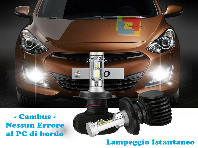 INSTANT FLASH FOG LIGHTS LED HYUNDAI i30 2011+ 6000K CREE