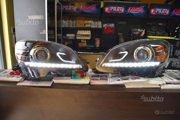 Fari anteriori led diurne mercedes c w204 07-11
