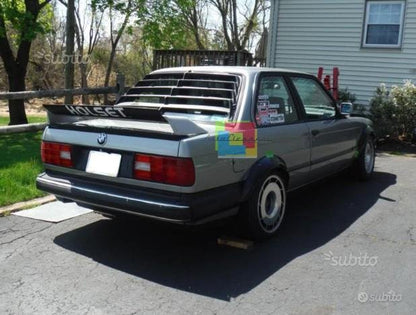 BMW SERIE 3  E30 1982-1992  SPOILER LUNOTTO POSTERIORE M AUTOELEGANCERICAMBI