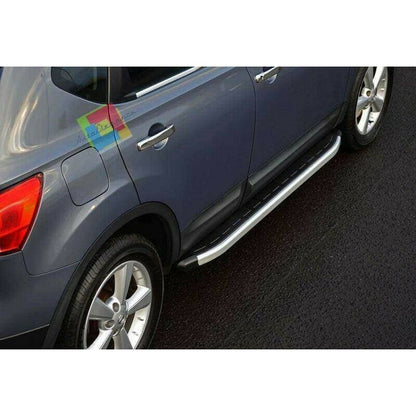 PEDANE LATERALI NISSAN QASHQAI +2 2007-2013 SOTTO PORTA ANTISCIVOLO .-.