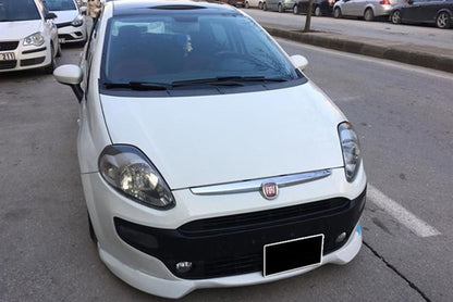 SPOILER UNDER FRONT BUMPER FIAT PUNTO EVO 2008-2012 IN ABS .-
