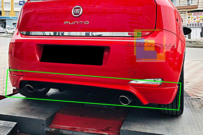 FIAT PUNTO 2012+ DIFFUSORE POSTERIORE SOTTO PARAUTI SPORTIVO ABS