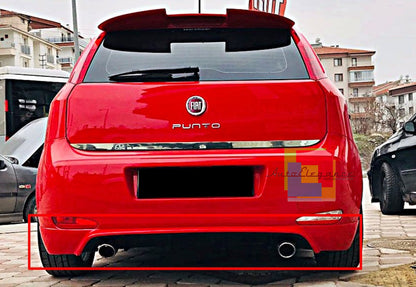 FIAT PUNTO 2012+ DIFFUSORE POSTERIORE SOTTO PARAUTI SPORTIVO ABS