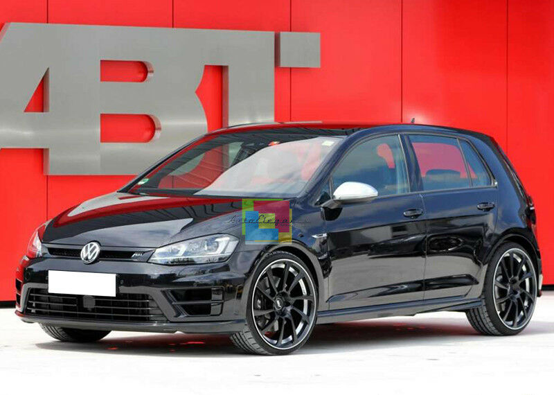 CALOTTE SPECCHI SATINATE GTI R LINE COPERTURE SPECCHIETTI VW GOLF 7 2012+ AUTOELEGANCERICAMBI