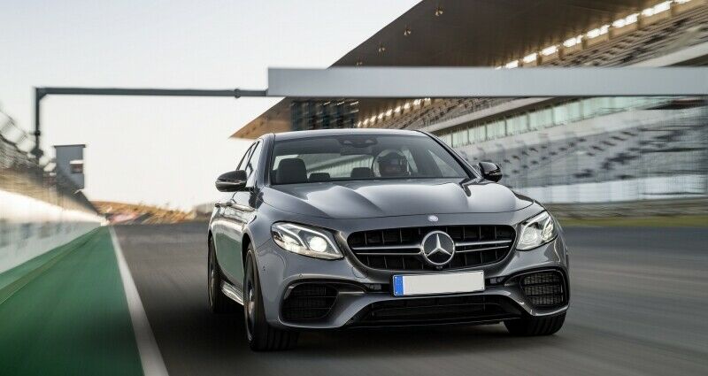 GRIGLIA ANTERIORE MERCEDES CLASSE E W213 2016+ PROFILO SATINATO MASCHERINA -