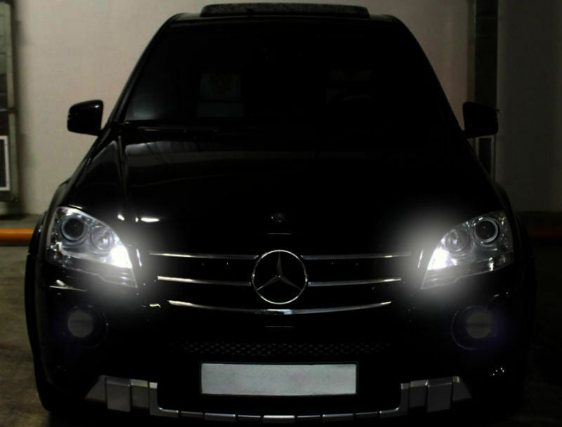 MERCEDES ML W164 2005 - 2012 COPPIA LUCI POSIZIONE A 5 LED T10 SMD CANBUS BIANCO