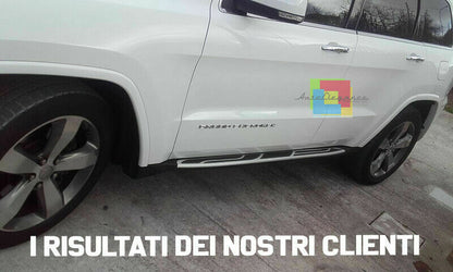 COPPIA PEDANE LATERALI JEEP GRAND CHEROKEE 2010-2017 SOTTOPORTA ANTI SCIVOLO -1 AUTOELEGANCERICAMBI