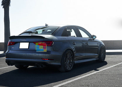 SPOILER POSTERIORE SUL COFANO AUDI A3 8V BERLINA 2012+ LOOK S3 S-LINE