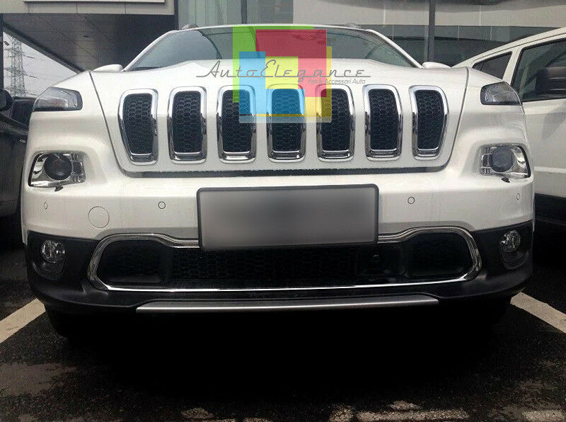 JEEP CHEROKEE 2014-2017 MODANATURA CORNICE PRESA D'ARIA ANTERIORE CROMATA