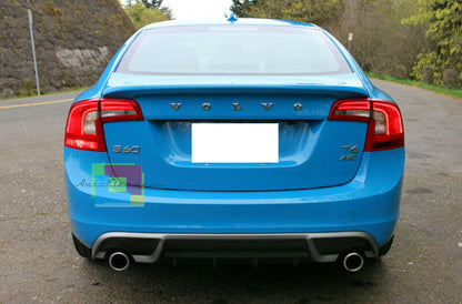 SPOILER R DESIGN DIFFUSORE SOTTO PARAURTI POSTERIORE VOLVO V60 S60 2010-2017