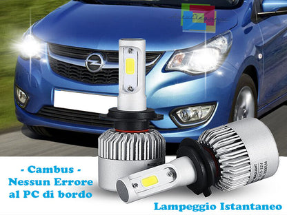 LAMPADE ABBAGLIANTI ANABBAGLIANTI LED OPEL KARL ISTANTANEO CREE