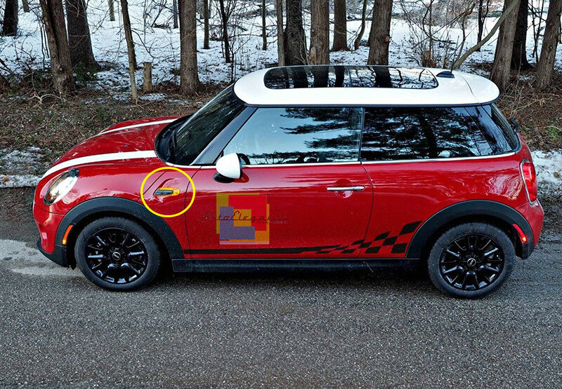 FRECCE LATERALI MINI COOPER S F56 2013 IN POI DESIGN SPORTIVO INDICATORI LED