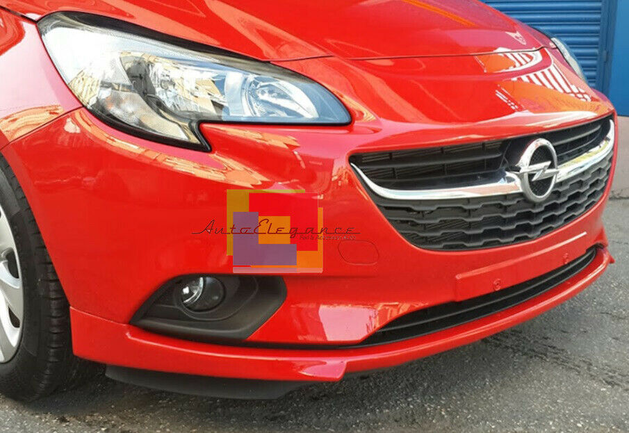 OPEL CORSA E 2014+ SPOILER LOOK OPC SPOILER SOTTO PARAURTI ANTERIORE ABS